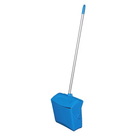 REMCO LOBBY DUSTPAN W/O BROOM BLUE - Brushes & Brooms